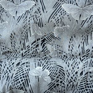 Dead stock cotton fabric butterfly print Alexander Henry 2009 7 yards X 41”